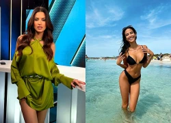 Nữ MC kiêm WAG Milan gây sốt với nhan sắc quyến rũ