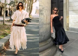 Váy hạ eo, nhân vật chính 'thầm lặng' của mùa này