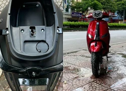 Xe máy điện Vespa giá 16,9 triệu đồng ở Việt Nam đẹp cổ điển, pin bền, đi 70km/lần sạc, cốp rộng, rẻ hơn Vision, xe số Wave Alpha