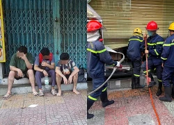 Cháy nhà hàng, 5 người nước ngoài trèo cửa sổ thoát thân