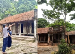 Độc đáo ngôi nhà gỗ lim gần trăm năm tuổi