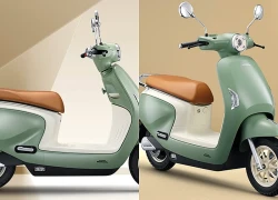 Honda DM7 - xe máy điện phong cách retro, tích hợp GPS hiện đại
