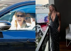 Mbappe bị bắt gặp hôn "nàng thơ" 24,3 triệu người theo dõi trên siêu xe