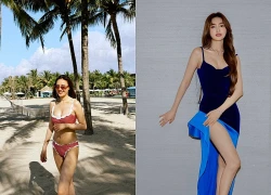 Ninh Dương Lan Ngọc mặc đồ tắm khoe dáng căng tràn 'bốc lửa'