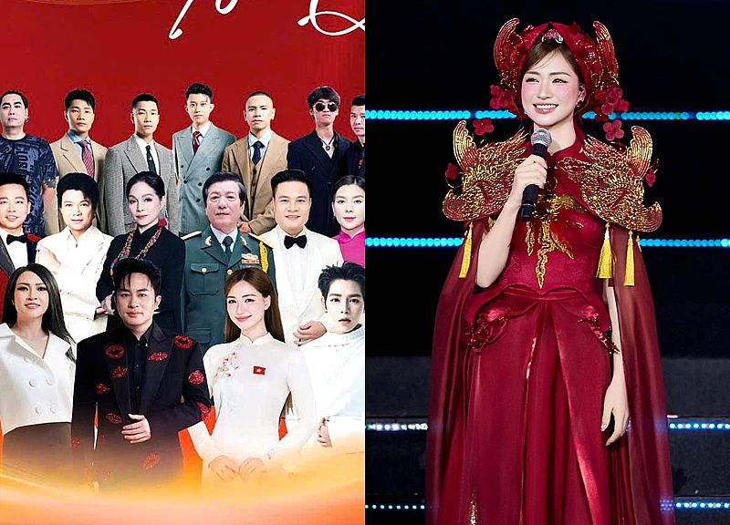 Tùng Dương, Hòa Minzy cùng 2.500 nghệ sĩ, chiến sĩ tham gia 'Âm vang Tổ quốc'