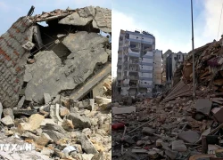 10 phút kinh hoàng ở Liban khi Israel ném bom cả trăm mục tiêu