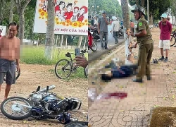 Xe máy chở 3 người tông vào gốc cây, 2 nạn nhân tử vong