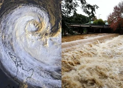 Bão Vaianu đổ bộ New Zealand với lượng mưa lớn