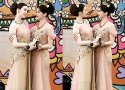 2 nữ thần Songkran đang gây sốt đất Thái: Xinh đẹp như xé truyện tranh bước ra, soi giá loạt trang sức mà hoảng hốt!