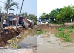 Sạt lở 75m đường, 1.000 hộ dân bị ảnh hưởng