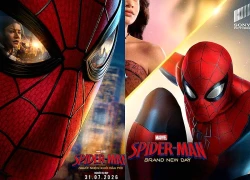 Spider-Man lộ diện poster mới: Tom Holland đối đầu kẻ thù bí ẩn