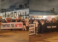 Xung đột tại Trung Đông: Biểu tình phản đối chiến tranh tại Israel