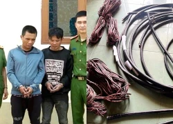 Cặp đôi "cõng" nhiều tiền án gây hàng loạt vụ trộm