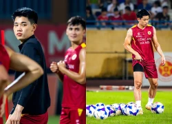 Có cầu thủ nào đi đá bóng mà da trắng bóc như Đình Bắc, visual thư sinh, vén áo khoe body thì cực cuốn