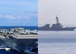 Tàu chiến lớn nhất trở lại Trung Đông, Mỹ tiếp tục phong tỏa cảng Iran