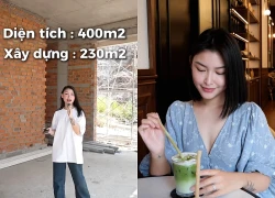 TikToker 23 tuổi khoe xây nhà trên mảnh đất 400m2 hướng mặt ra biển, mới nhìn phần thô netizen khẳng định: Đây là villa chứ nhà gì!