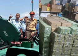 Trữ 10.000 lít dầu DO không rõ nguồn gốc, 2 chủ tàu bị phạt