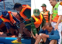 Cứu ngư dân bị thương nặng trên vùng biển Bạch Long Vĩ