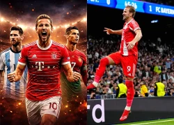 Cựu sao ĐT Anh đặt Harry Kane ngang hàng với Messi và Ronaldo