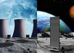 Mặt Trăng sắp có lò phản ứng hạt nhân