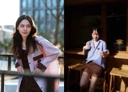 Nàng tự tin hơn khi chọn áo sơ mi kẻ sọc cho trang phục thường ngày