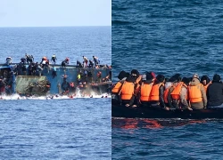 Nhóm người di cư sống sót thần kỳ sau 5 ngày trôi dạt trên Địa Trung Hải