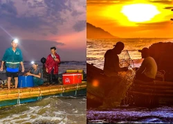 Sớm làng chài xứ Thanh: Nhịp sống thức dậy cùng vị mặn biển