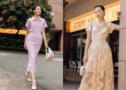 Sức hút nhẹ nhàng nhưng sang trọng từ váy ren