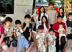 Vợ chồng nuôi 9 con giữa thiên nhiên: Tháng tốn 20 hộp sữa bột