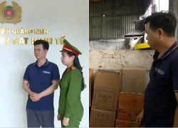 Bắt khẩn cấp 2 mẹ con sản xuất gần 1.000 lít 'dấm nếp ủ men từ gạo' bằng hóa chất