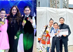 "Cưng xỉu": Con trai Khánh Thi - Phan Hiển ăn mừng cực sung khi bố giành HCV, bản thân cũng vô địch Đông Nam Á