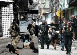 Đấu súng giữa cảnh sát và tội phạm tại khu ổ chuột Rio de Janeiro, trên 200 du khách bị mắc kẹt