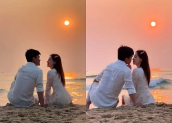 Hòa Minzy khoe hạnh phúc ngọt lịm bên Đại úy Thăng Văn Cương