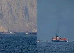 Iran nã pháo vào tàu container gần Hormuz