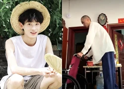 Nam ca sĩ 27 tuổi sụt còn 30kg, ngồi xe lăn sau cơn đột quỵ