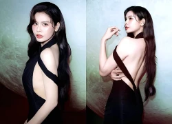 Trương Quỳnh Anh mặc váy dây 'bốc lửa', khoe trọn lưng trần nõn nà quyến rũ