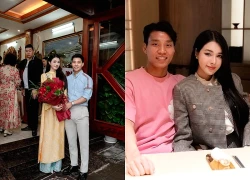 Vị hôn thê "trâm anh thế phiệt" của Văn Thanh gây chú ý với khoảnh khắc tự tay gội đầu cho chồng trước thềm lễ cưới