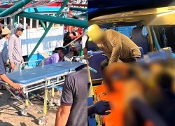 Anh em ruột nguy kịch khi làm việc dưới hầm tàu cá ở Lâm Đồng