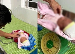 Bé trai bị bỏ rơi cùng 600.000 đồng