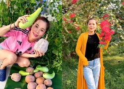 Ca sĩ Mỹ Lệ "tránh nóng" ở nhà vườn 10.000m2, đam mê trồng cây trái độc lạ