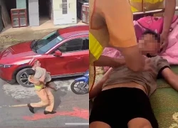 Cảnh sát giao thông kịp thời cứu bé trai bị điện giật ở lễ hội té nước