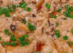 Chỉ 15 phút có ngay món thịt băm hấp nấm siêu ngon cho bữa tối bận rộn