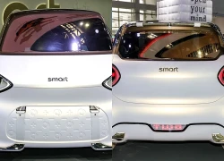 Chi tiết xe điện 2 chỗ ngồi smart Concept #2, sạc 1 lần đi được 300 km