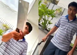 Chủ nhà cầm dao đe dọa thợ sửa khóa ở TPHCM