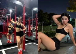 Hot gymer Trần Kim Hà làm dậy sóng đường đua bikini với vòng ba 105cm