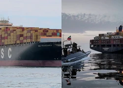 Iran bắt giữ tàu container ở eo biển Hormuz