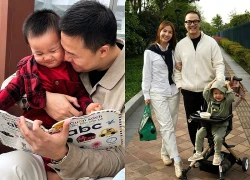 Quý tử hào môn lần đầu lộ mặt: Mẹ là "ngọc nữ" Vbiz, bố là doanh nhân giàu có