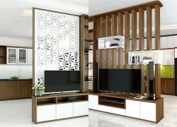 Tiêu chí quan trọng khi chọn vách ngăn phòng khách và bếp