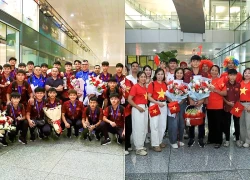 U17 Việt Nam vô địch Đông Nam Á về nước trong vòng tay yêu thương người hâm mộ