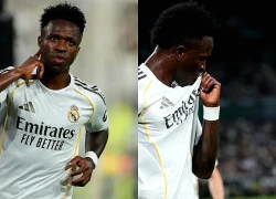 Vinicius gửi thông điệp kép sau khi ghi bàn
